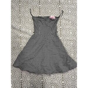 Houndstooth Goth, Dance, Punk Pink Tulle Lace Mini Dress Sz 9‎